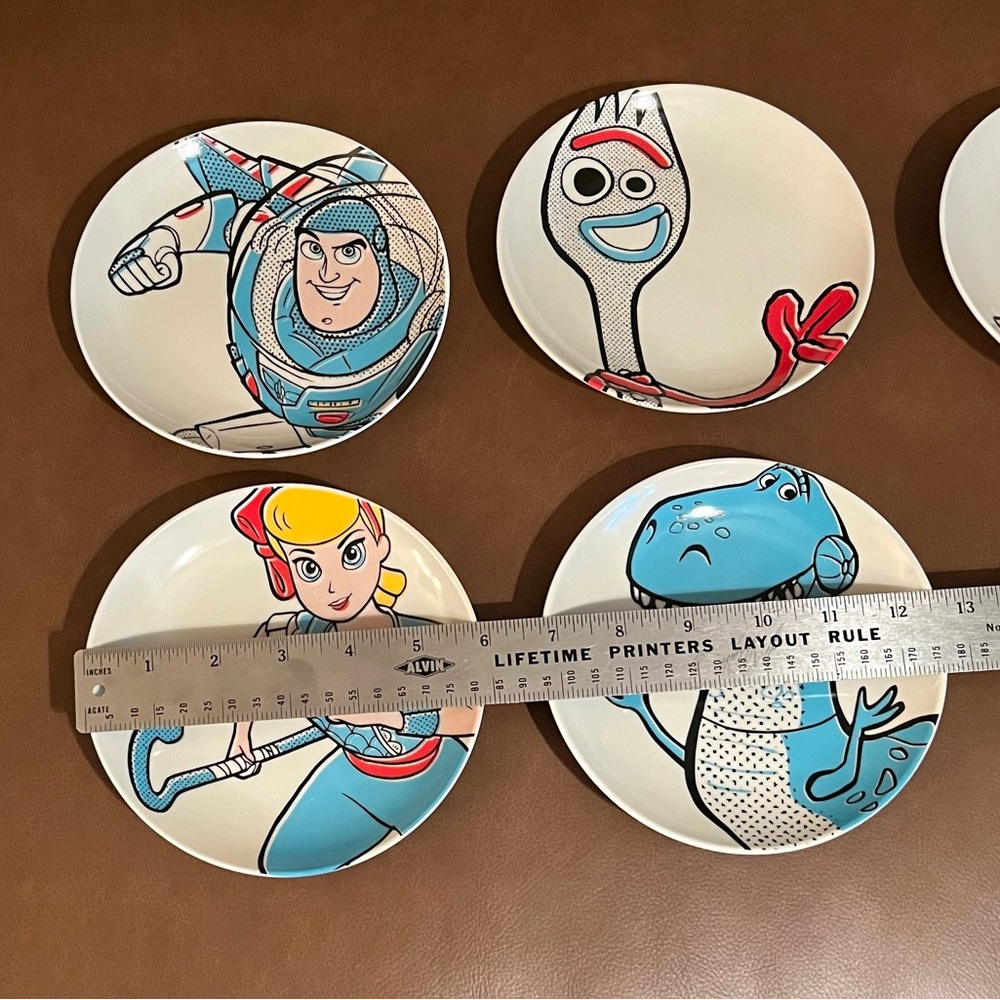 Toy Story Character Plates Set - Picture 2 of 2